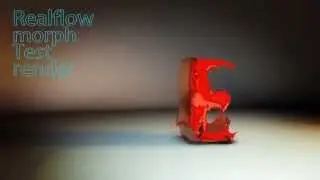 Next Limit Realflow Morph