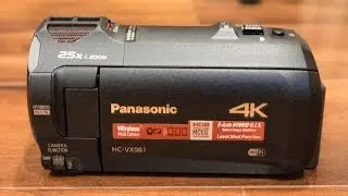 Small 4K Camcorder | Panasonic HC-VX981K