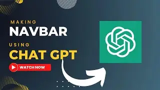 Made Navbar using Chat GPT 😱|| HTML & CSS