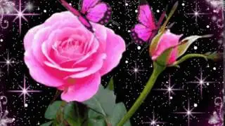 фон анимация цветы 3 .Background flowers animation .