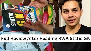 Complete RWA static GK book review | Naveen Sharma sir Static GK | Ashish Gautam