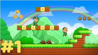 🍀 Lep’s World Walkthrough | World 1🌈