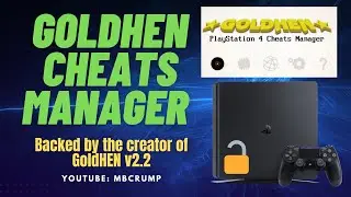 GoldHEN Cheats Manager BACKED by SiSTR0 v0.5.0 OUT NOW