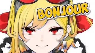 Kaela Kovalskia talks french at japan expo (hololive ID)