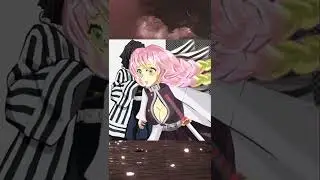 Mitsuri and Obanai 💞 [SPEEDPAINT] || Sakura School Simulator #sakuraschoolsimulator #demonslayer 💞💞💞