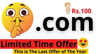 How To Buy .com Domain At Cheap Price😍