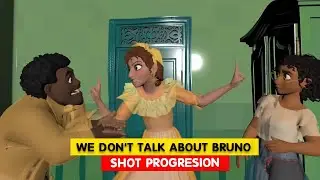 ENCANTO We Don't Talk About Bruno Shot Progression | Animation Breakdowns | 3D Animation Internships