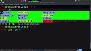Comment verifier la taille des fichiers sous le terminal ?