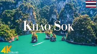 Khao Sok National Park 4K Ultra HD • Stunning Footage, Scenic Relaxation Film with Relaxing Music.