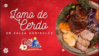 🎄Lomo de Cerdo en Salsa Agridulce 🍽 Receta fácil, rápida y económica para tu Cena Navideña este 2023