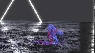 Sandman using Houdini Fx vellum grain simulation