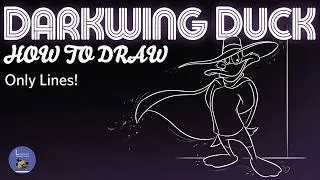 HOW TO DRAW Darkwing Duck #drawing  #howtodraw