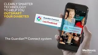 Introducing an all new smart CGM, the Guardian™ Connect System