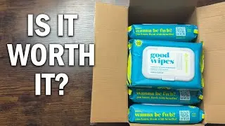 Goodwipes Flushable & Plant Based Shea-Coco Wipes Review - Is It Worth It?