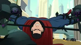 Brainiac Capture Superman | Justice Society: World War II | View Clip