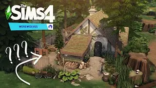 This is NOT just another usual cottage in THE SIMS 4 WEREWOLVES!!! || The Sims 4 Speed build