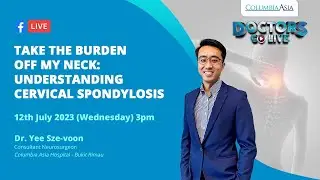 Doctors Go Live: Take the Burden Off My Neck