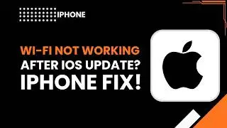 Wi-Fi Not Working After iOS Update? Fix iPhone Wi-Fi Issues FAST!