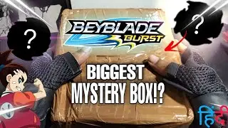 Biggest Mystery Box UNBOXING of BEYBLADE BURST RANDOM PARTS by @YOGINSTINCT  | in Hindi