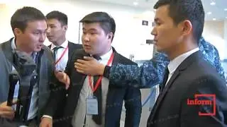 Охранники подрались с журналистами на концерте Димаша в Астане