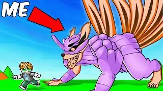 I Became Overpowered with NARUTO POWERS in Roblox