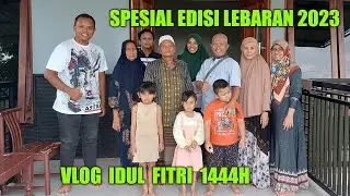 SUASANA IDUL FITRI 2023 DI INDONESIA. EID AL FITR MOMENT. SILATURAHMI HINGGA LIPUTAN ARUS MUDIK