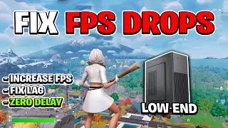 Fix Fortnite FPS Drops & Stutters - Best Methods! (2025)