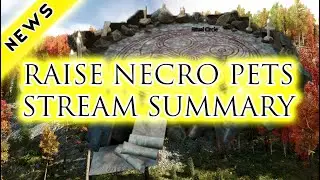 Mortal Online 2 Stream Summary 4K Rituals howe to Raise Pets and Big Necromancer Location