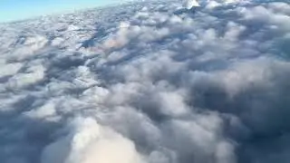 Phnom Penh, Cambodia - Flight to Taipei, Taiwan (Cloud Cover)
