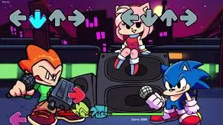 Gameplay - Friday Night Funkin (Sonic Mod)