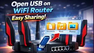 How to Access the USB media that is connected to my Router? Urdu/Hindi