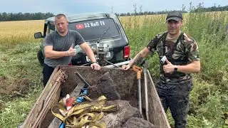 ТОННЫ Скрапа в Одном месте!!! С каналом ЧЁРНОЕ ЗОЛОТО!!!