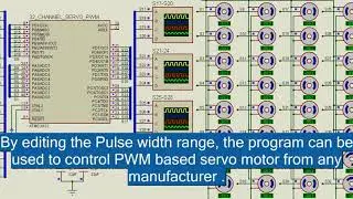 ATMega32 based Independent Multiple Servos Controller for Automation Applications