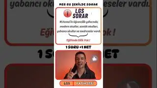 LGS'de Çıkar - MEB Böyle Sorar #30 (Eğitim)