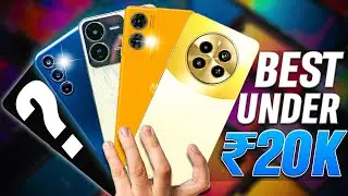 Top 5 Best 5G Smartphones Under ₹20000 Budget 🔥 August 2024