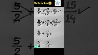 Math is Fun 😊 #maths #mathstricks #shorts #viralshort #hsmath
