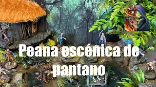 Peana escénica de pantano