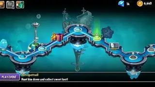 продолжаем проходить в далекое будущее в игре pvz2 refluorished