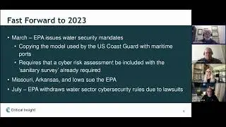 Enhancing Water Sector Security – Whether Regulated or Not