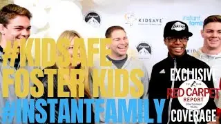 Kidsave Foster Families interview at Paramount Pictures 