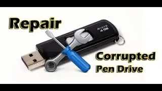 How To Fix A Corrupted Pen Drive Or SD Card Using CMD