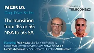 The transition from 4G or 5G NSA to 5G SA