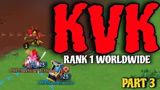 Lords Mobile| KVK RANK 1 WORLDWIDE PART 3 - FURY TARGET GETTING DESTROYED 🔥