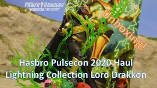 Hasbro Pulsecon 2020 Haul and Lightning Collection Lord Drakkon Unboxing!