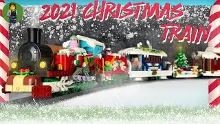LEGO Christmas Train MOC - 2021