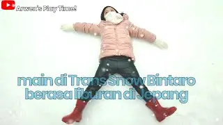 Trans Snow Bintaro Berasa Liburan di Jepang Seru Hujan Salju