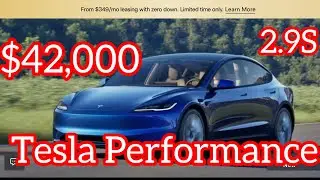 0% APR in 2025 Tesla Model 3 Performance FSD for more