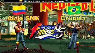 KOF '95 - Alejo_SNK (COL) VS (BRA) Cenoula  (HIGHLIGHTS IN DESCRIPTION)
