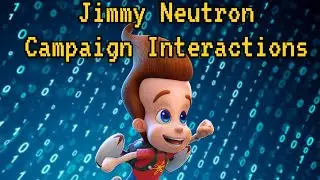 Nickelodeon All-Star Brawl 2 - Jimmy Neutron Campaign Interactions