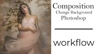 Composition Change Background Photoshop